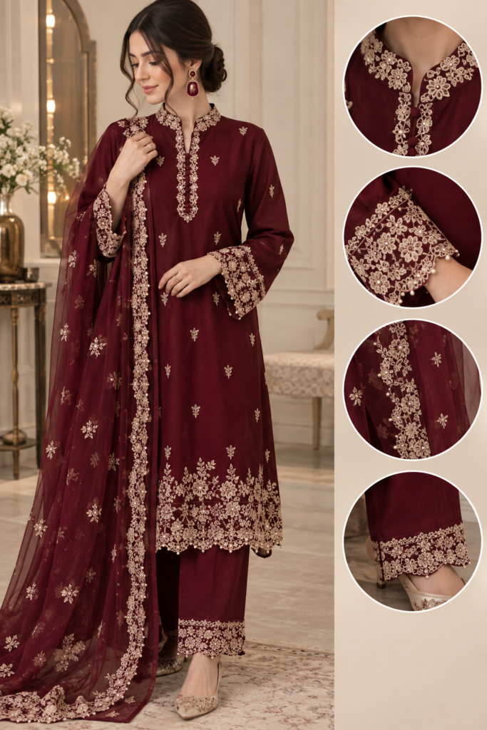 lace and embroidery