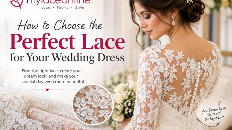 Perfect Lace for Your Wedding Dress